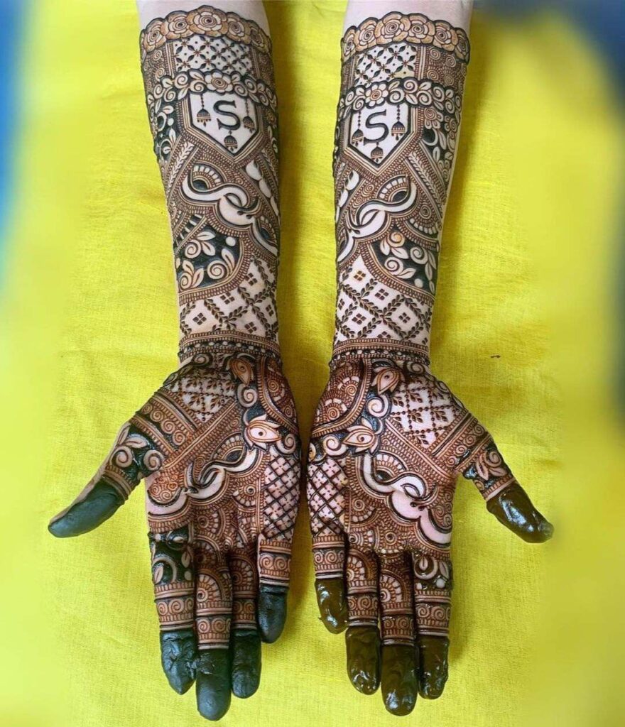 10 New Full Hand Mehndi Design For Girls