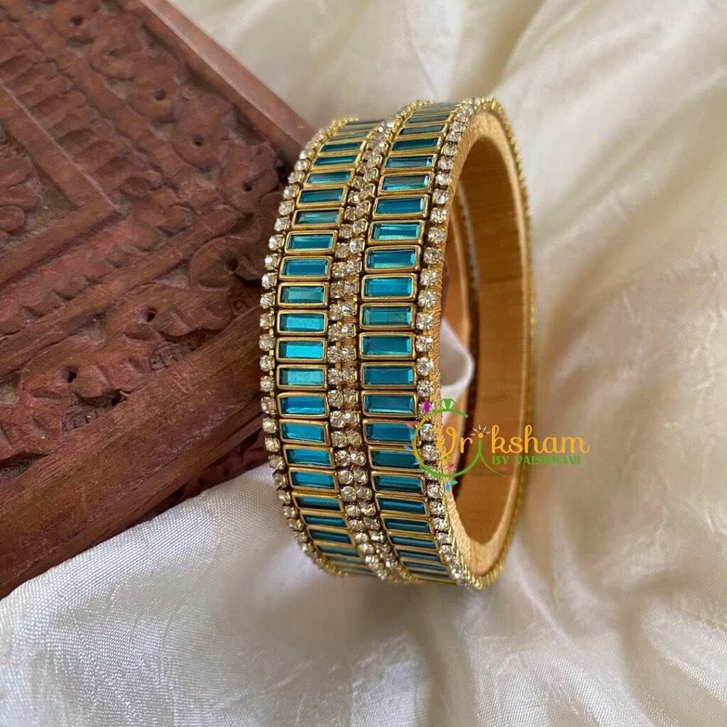 Stylish Silk Thread Bangles Design for Girls Available Online