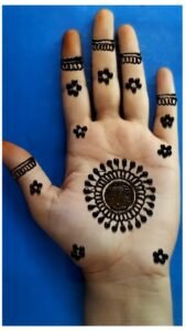 Simple And Stylish Mehndi Designs