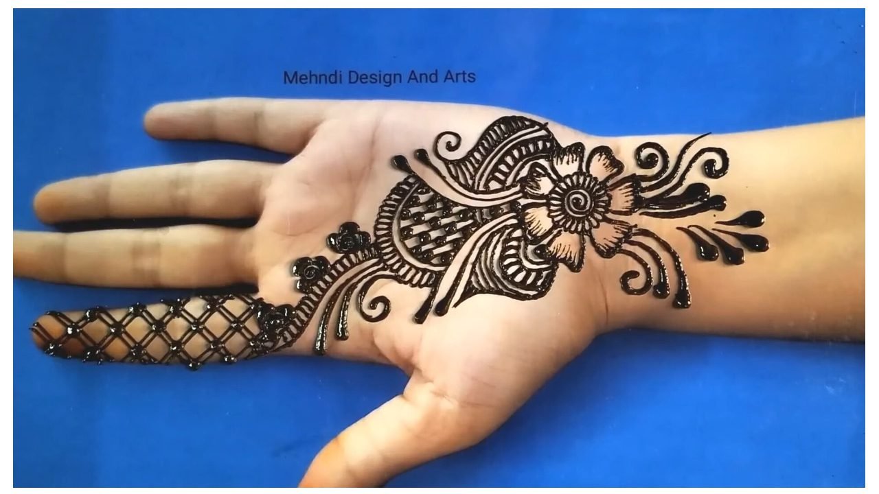 Easy Arabic Mehndi Designs