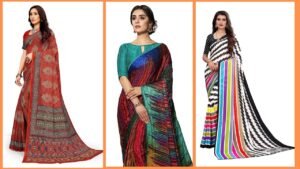 Multicolor saree