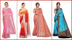 Women Cotton Silk Saree
