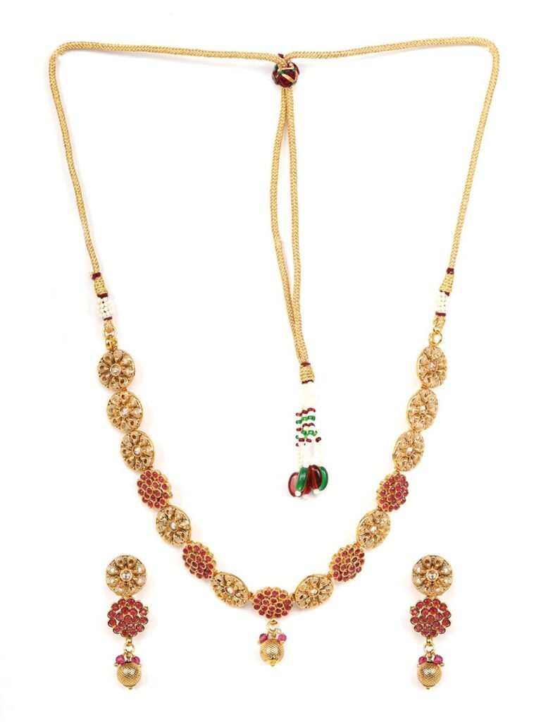 Jewellery Design : New Gold Plated Jewelry Set