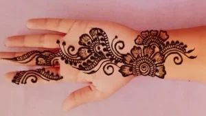 Simple Mehndi Design
