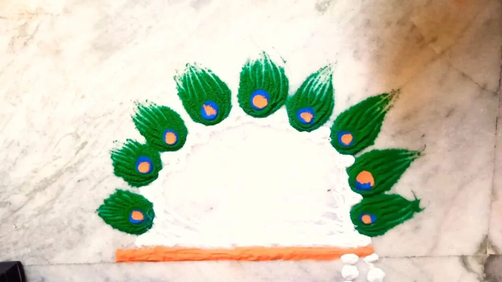 Krishna janmashtami Rangoli Design