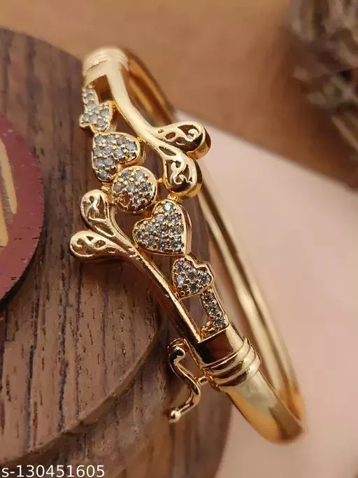 Bangles Design : Gold Plated Women's Bangles Design 8 Womens Bangles Design 4