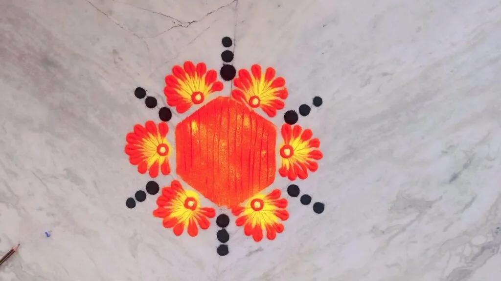 Rangoli Design For Navratri and Diwali Latest Rangoli Design navratri dashera 3 27 screenshot