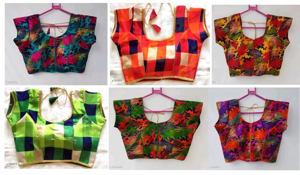 Readymade Satin silk Blouse