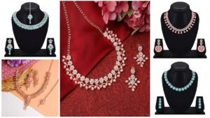 Stone Necklace Set For Girls