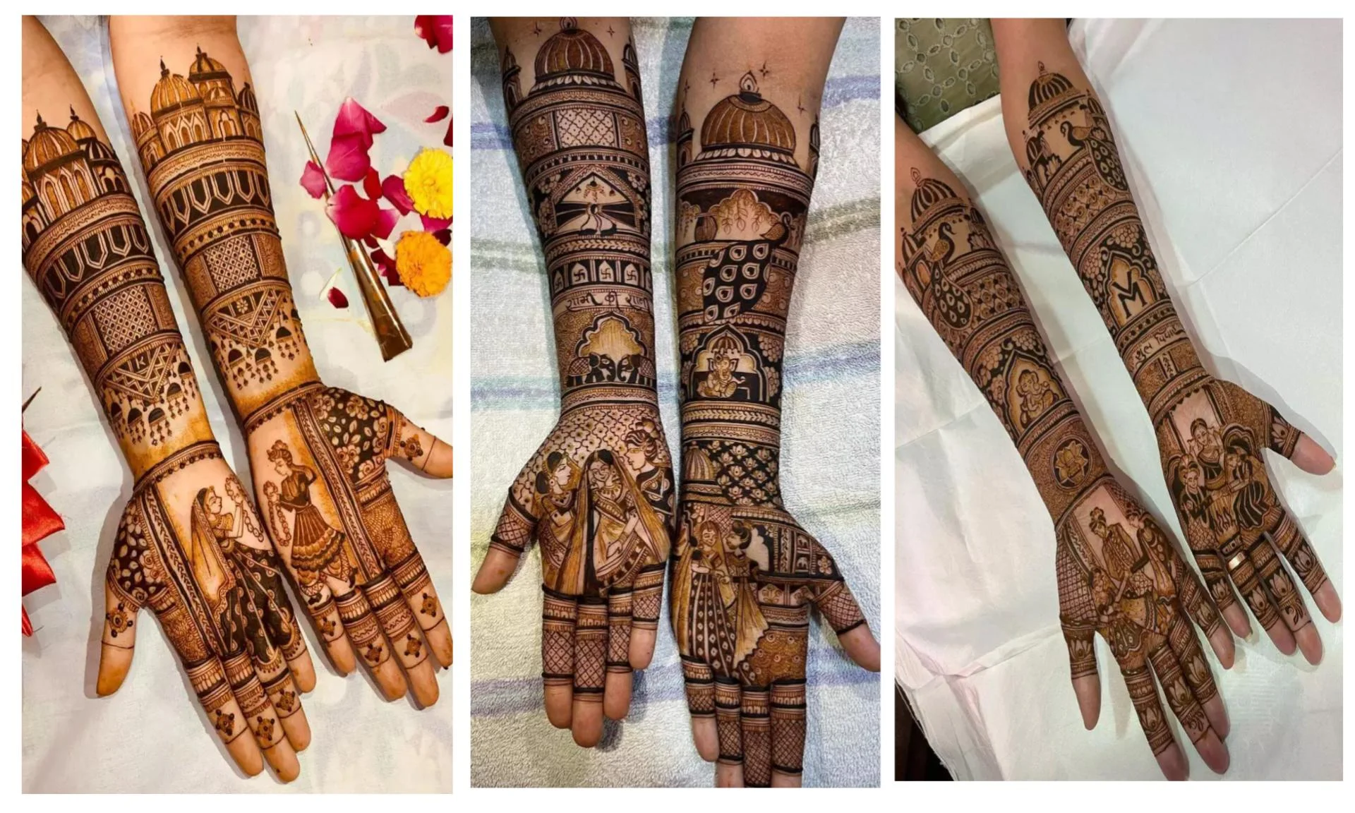 Bridal mehndi design 1