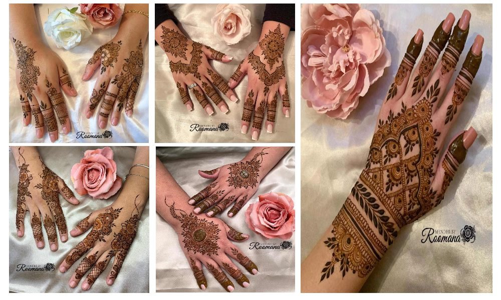 Easy And Simple Back Hand Mehndi Design