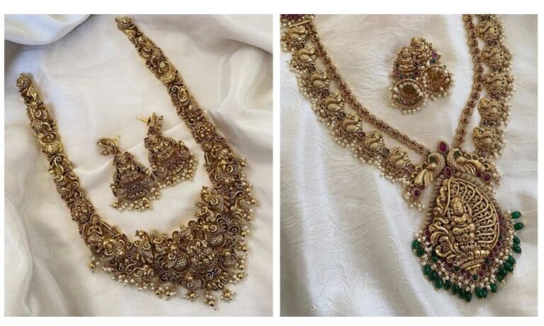 Traditional South Indian Jewellry Set Designs