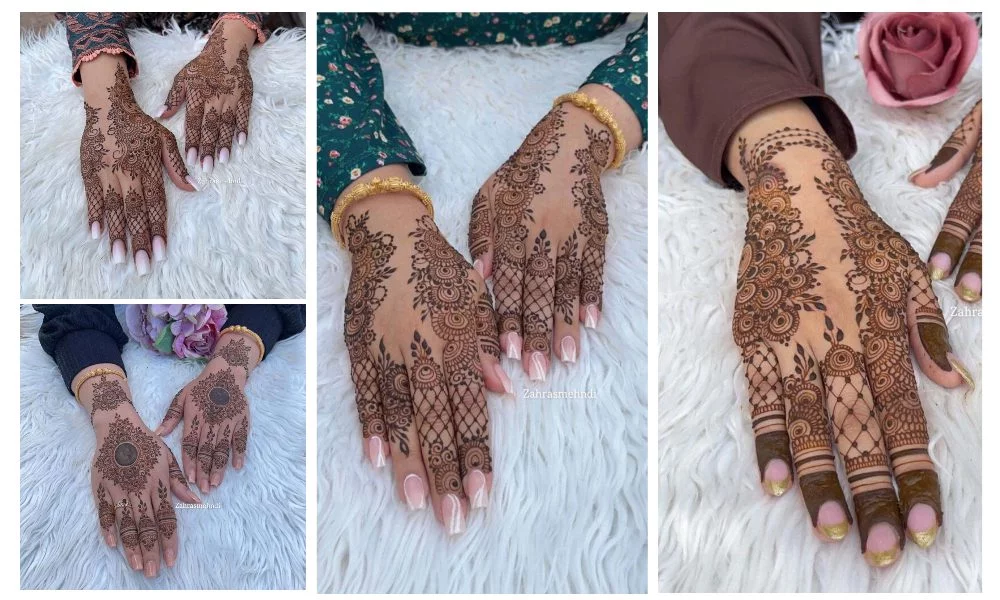 Back Hand Mehndi Design