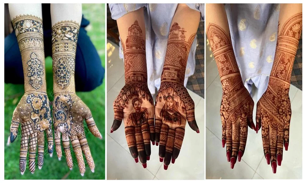 New And Stylish Dulhan Full Hand Mehndi Design 4 Full Hand Mehndi Design