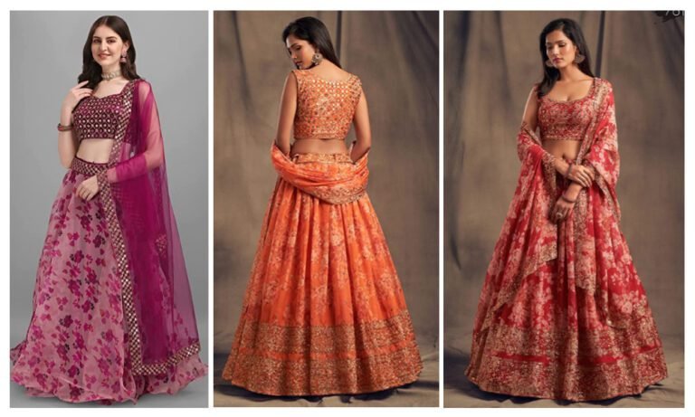 Lehenga Choli :Designer Wedding Suits Designs For Girls
