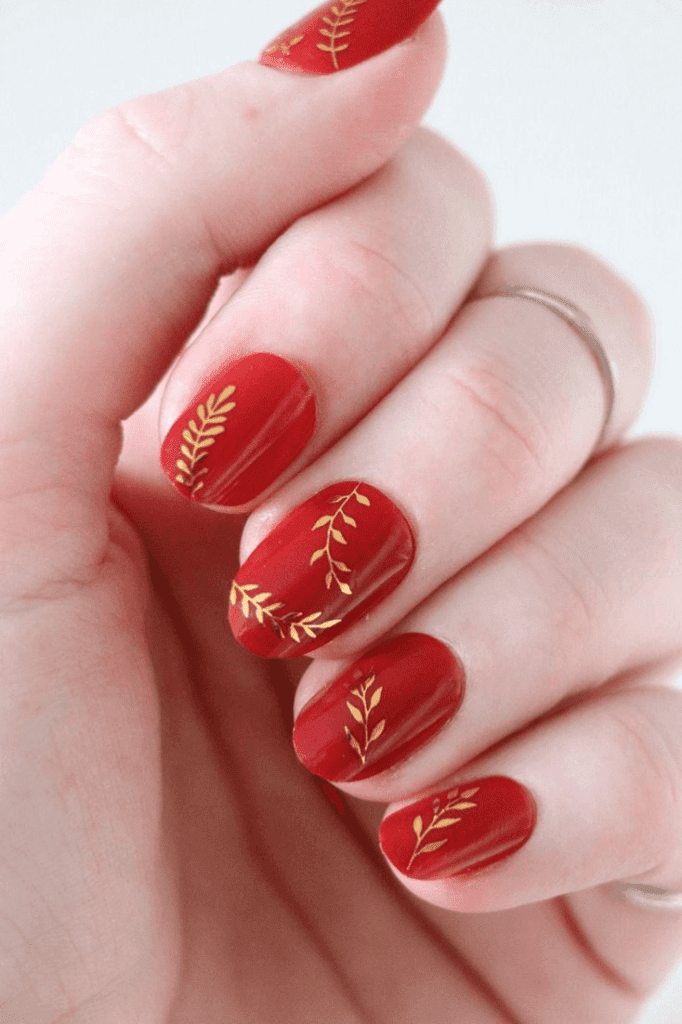 10 Trendy Red Nail Ideas For Girls