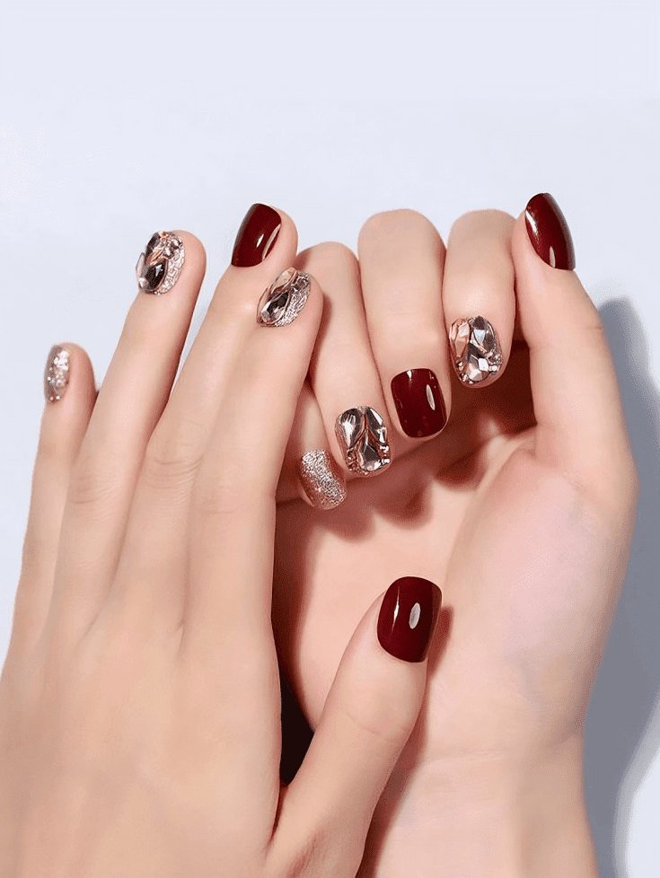 10 Trendy Red Nail Ideas For Girls