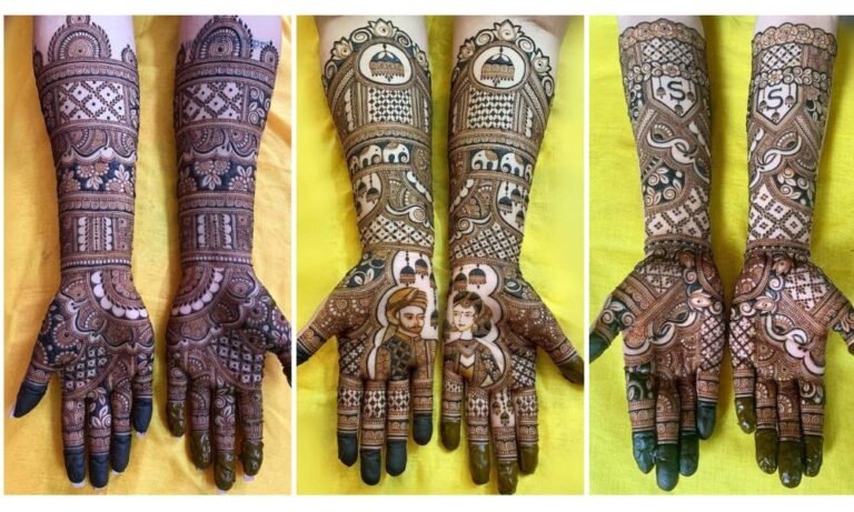 10 New Full Hand Mehndi Design For Girls