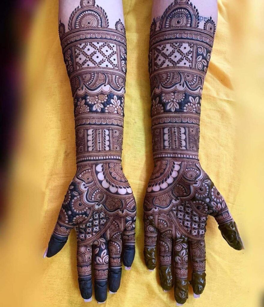 Full Hand Mehndi Design