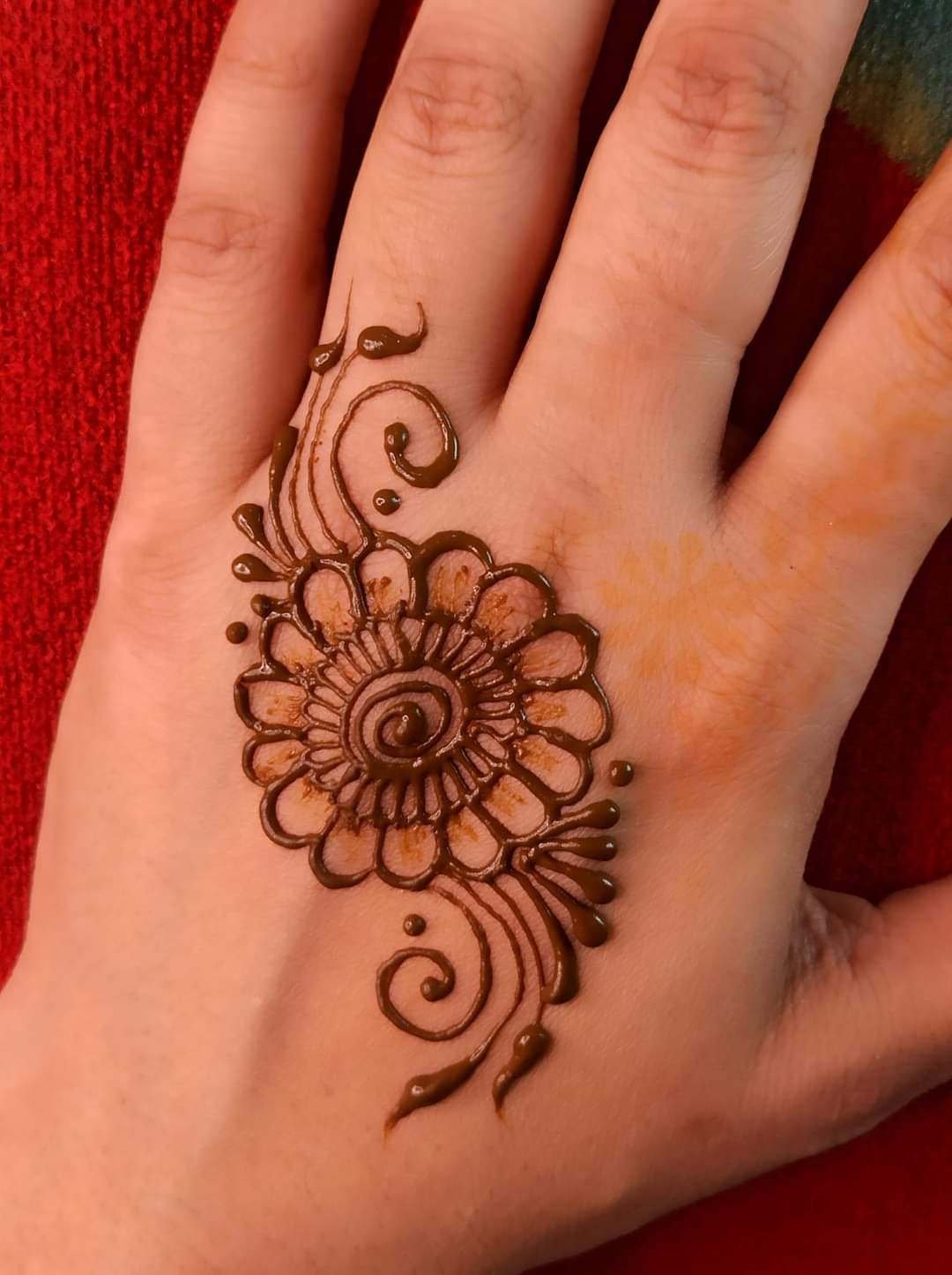 mahandi dijain photo : Simple Mehndi Design For Beginners - Girls ...