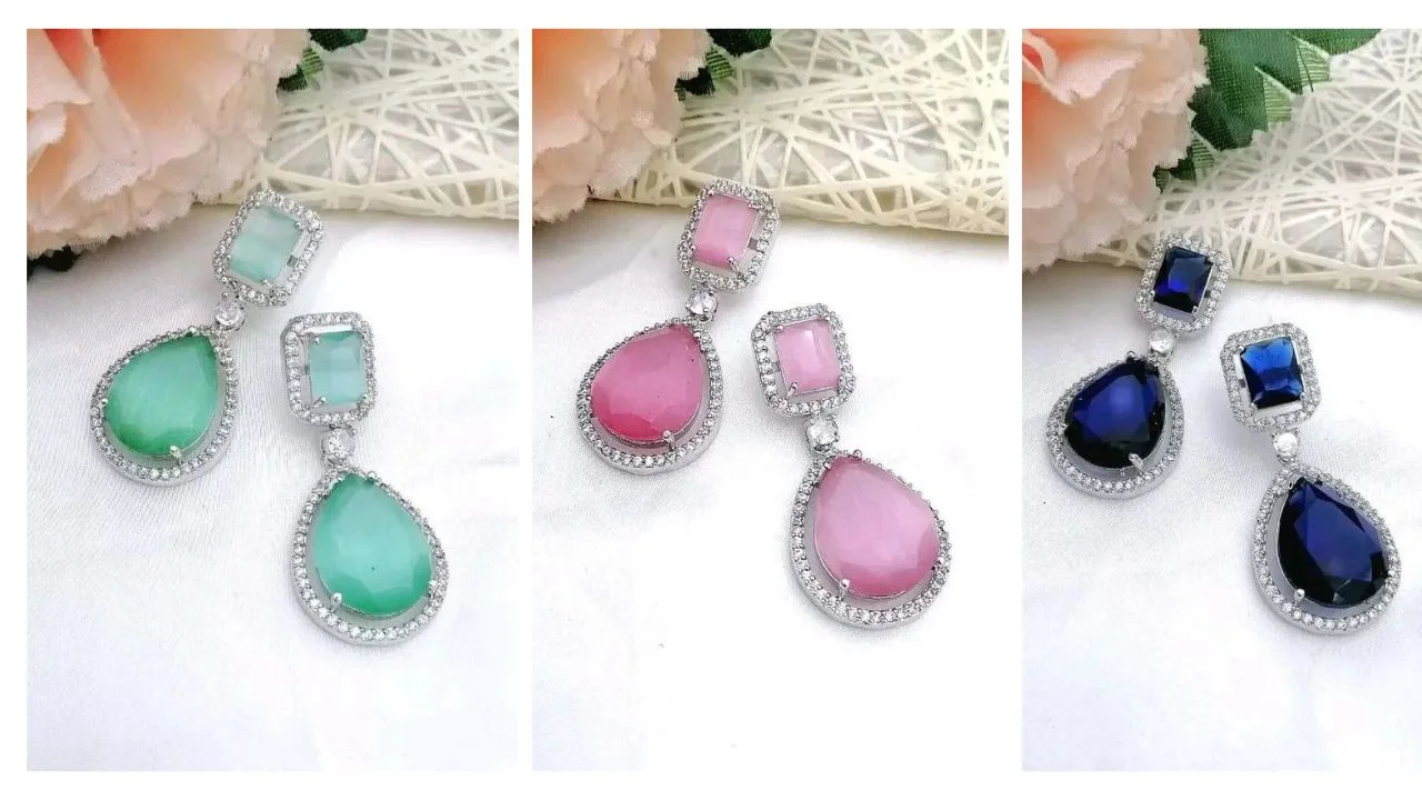 New Stone Stud Earrings Design 4 gydgisadjh