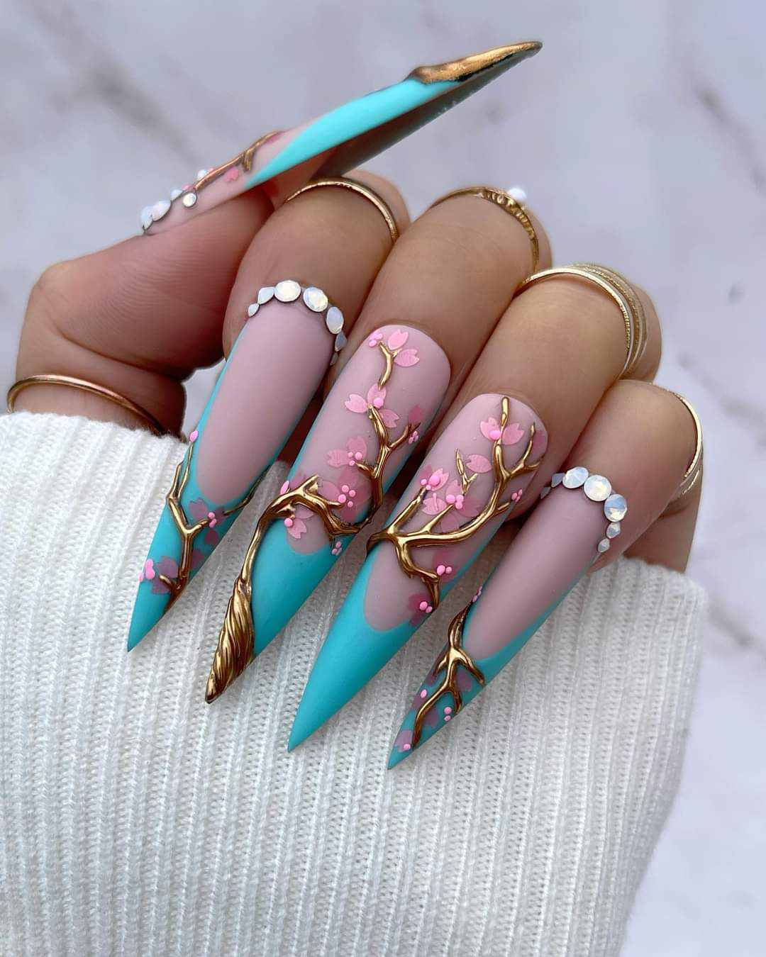 Stylish And Trendy Nails Design Ideas For Girls - Girls Fashion Ideas