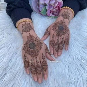 Back Hand Mehndi Design6