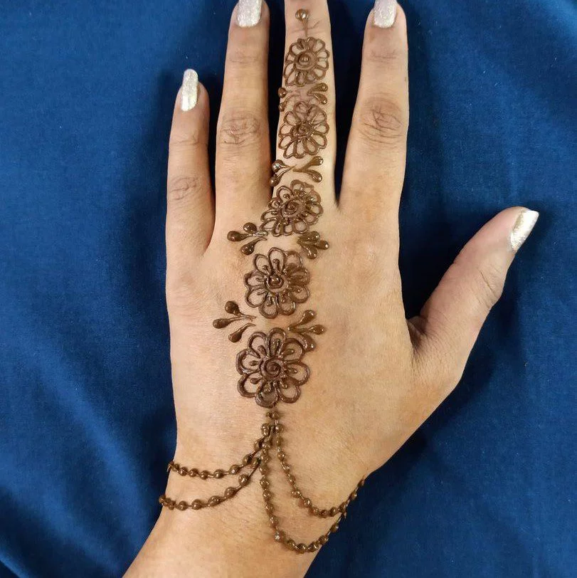 Diwali Special Mehndi Design For Back Hand 5 Easy Mehndi Design12 1