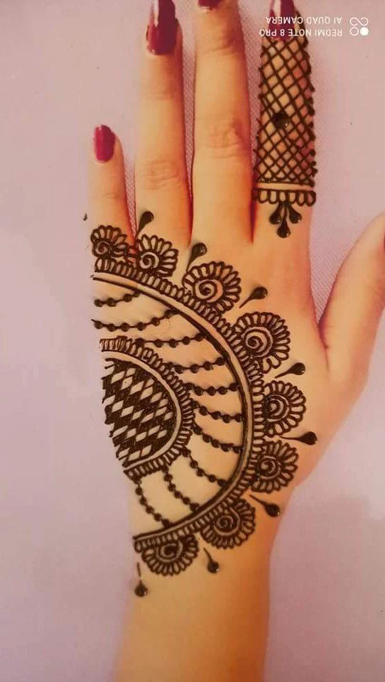 Diwali Special Mehndi Design For Back Hand 6 Easy Mehndi Design13 1
