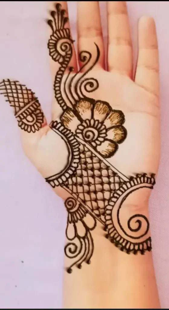 Simple Mehndi Design 2023