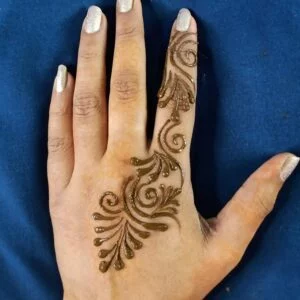 Diwali Special Mehndi Design For Back Hand 9 Easy Mehndi Design3 1