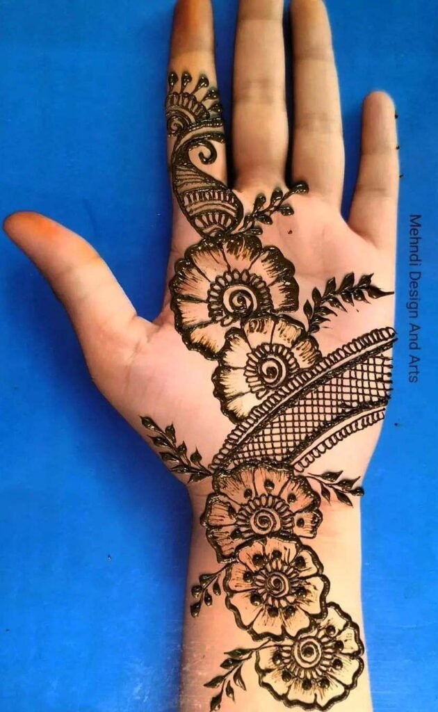 Beautiful Simple Mehndi Designs for Festivals