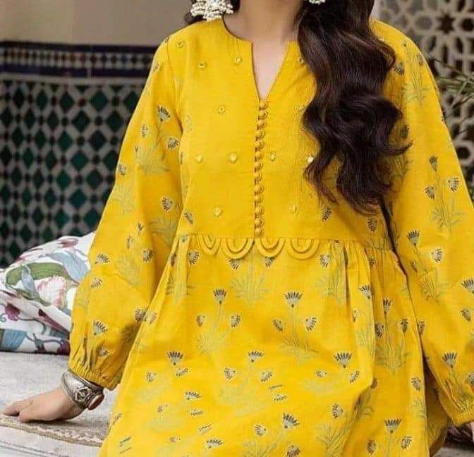 6 New Kurta Neck Designs for Girls - Girls Fashion Ideas