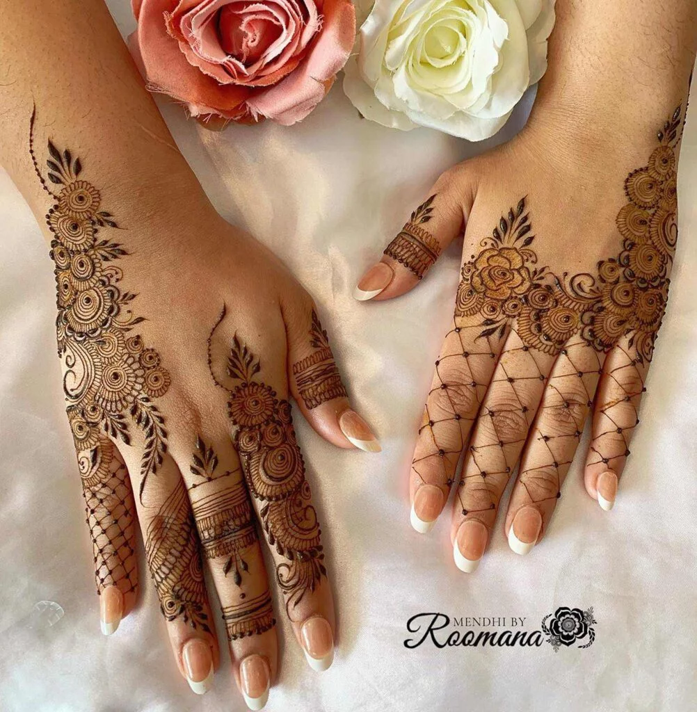 Simple Back Hand Mehndi Design8