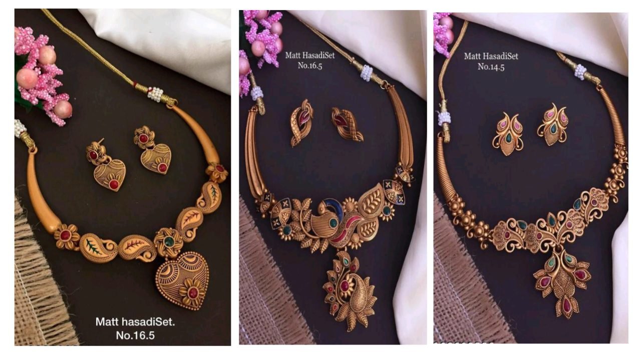 6 Hasadi Necklace set with Earring