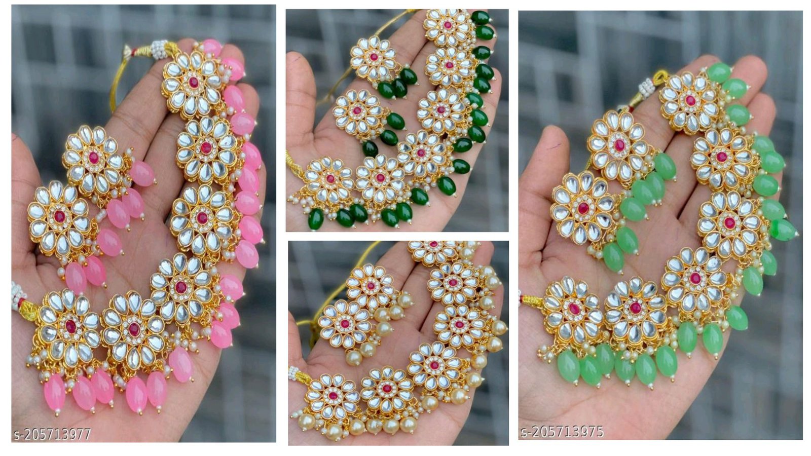 Necklace Design: New Kundan Choker Necklace Design with Earring 4 20230627 190523