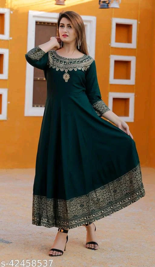 Anarkali kurti12
