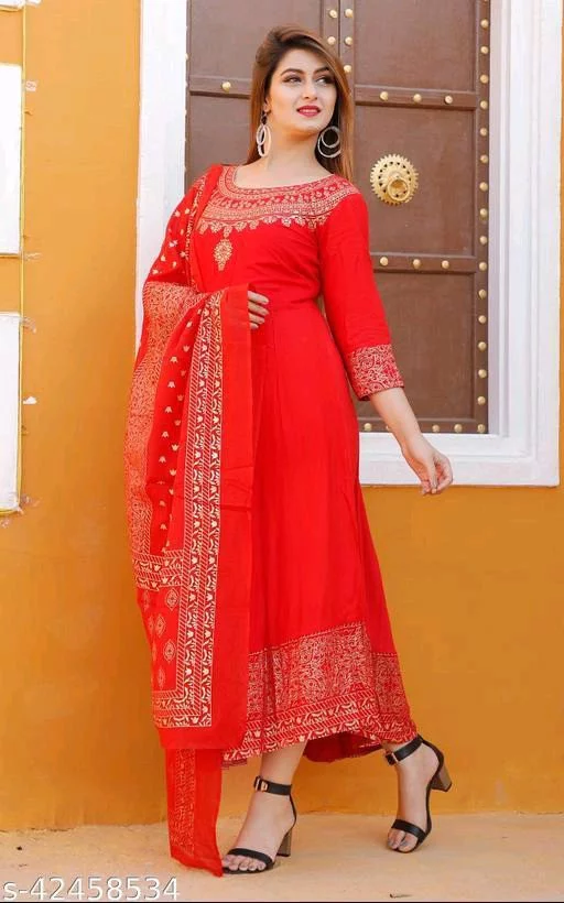Anarkali kurti6