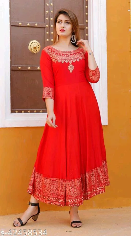 Anarkali kurti7