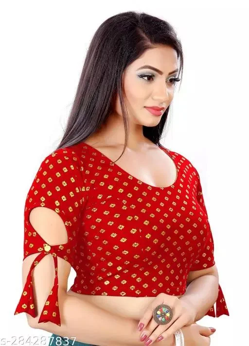 Blouse Designs : New tie Back Blouse Designs For Women 9 Blouse Back Designs 6