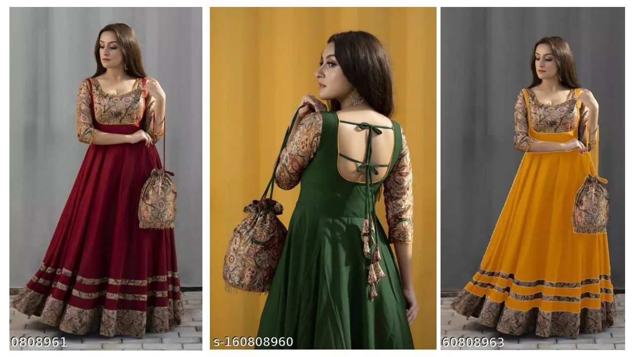 Cotton Gown For Womens