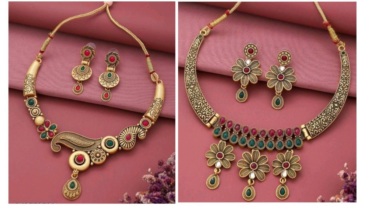 RAJWADI Matt Jewellery4