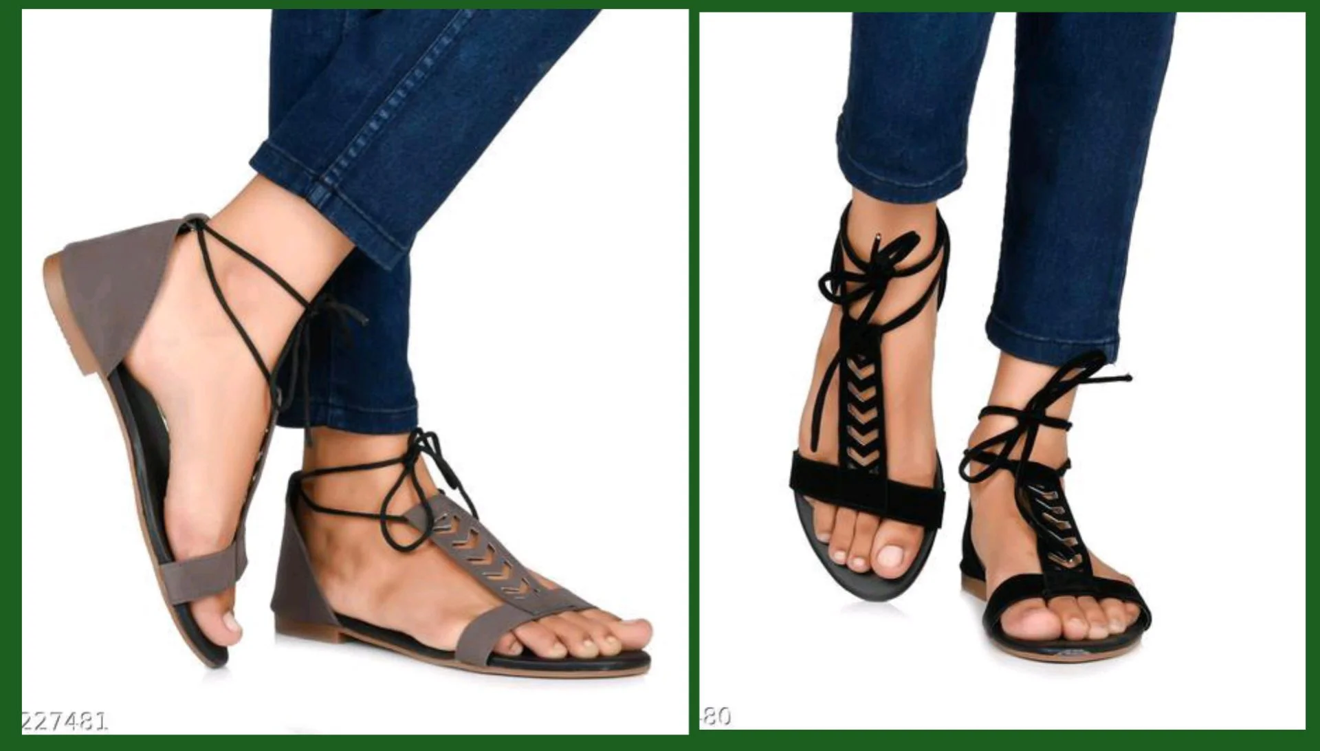 Girls Footwear: Stylish T - Strap Flats For Modern Girls 3 Stylish Flat Sandals For Girl 1