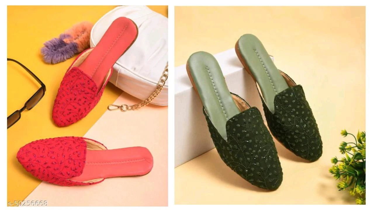 Stylish Juttis And Mojaris Design For Girls