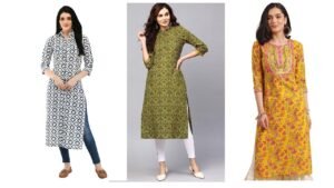 Girls Printed Cotton Kurti