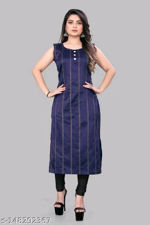 Kurti Designs : Trending Sleeveless Kurtis For Girls 5 ms pobbu 512 148292367