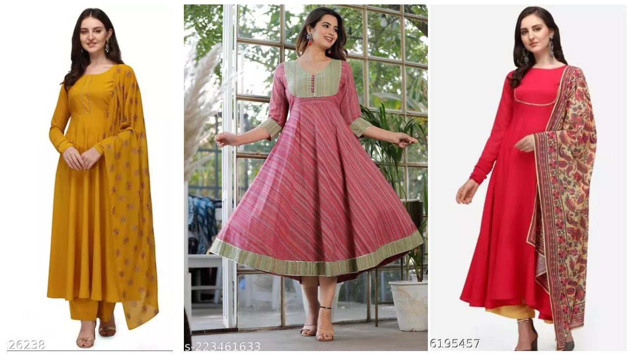 kurti Design : Latest Anarkali Kurtis Design For Women - Girls Fashion ...