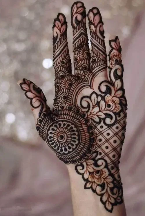 Mehndi Design 2023 : Beautiful Mehndi Design For Hand 8 Front Hand Mehandi Designs