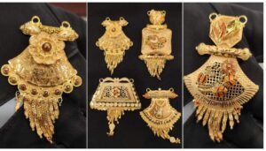 Goldplated Mangalsutra Pendent Design