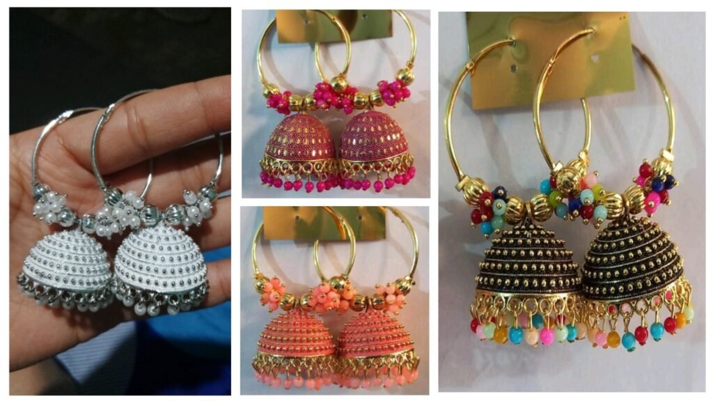 New Jhumka Style Earring Design for Girls